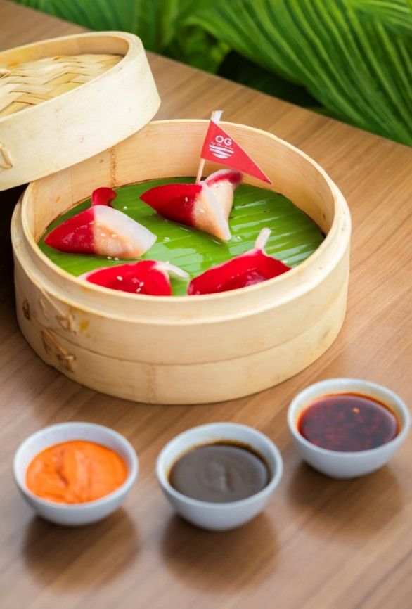 Truffle Edamame Dim Sum